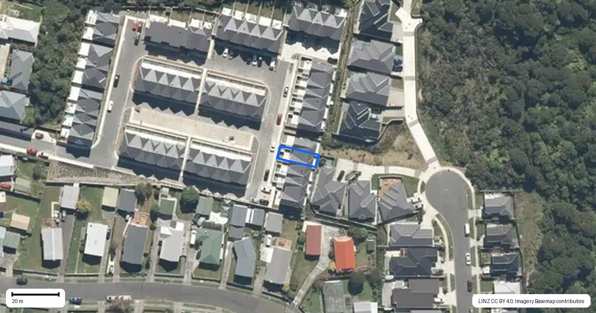 Property context map for 59 Te Ara o Puakawe, Wainuiomata, Lower Hutt