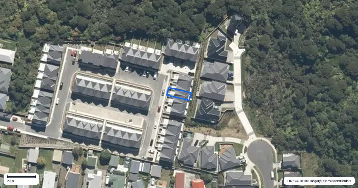 Property context map for 51 Te Ara o Puakawe, Wainuiomata, Lower Hutt