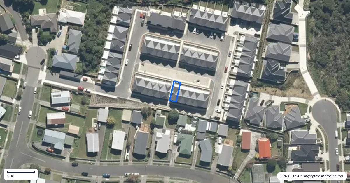 Property context map for 48 Te Ara o Puakawe, Wainuiomata, Lower Hutt