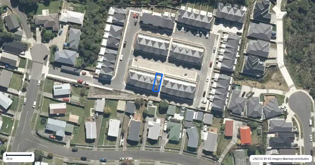Property context map for 50 Te Ara o Puakawe, Wainuiomata, Lower Hutt