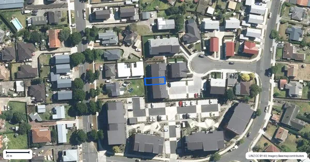 Property context map for 7C Treasury Place, Onehunga, Auckland