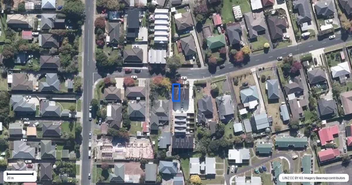 Property context map for 3/20 Moor Avenue, Te Atatu Peninsula, Auckland