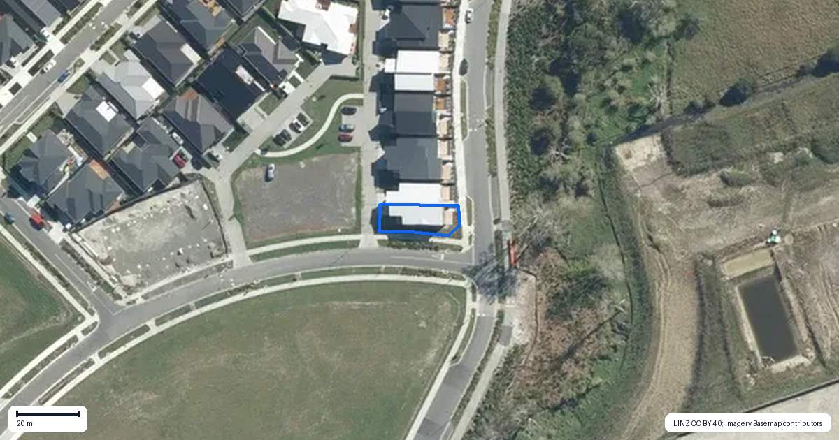 Property context map for 161 Te Taruna Drive, Wainui