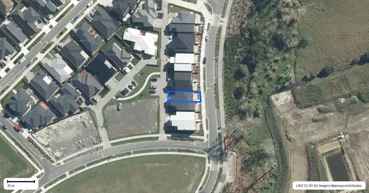 Property context map for 167 Te Taruna Drive, Wainui