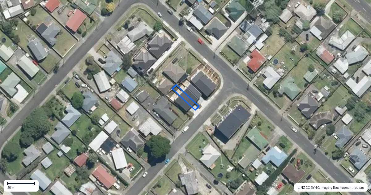 Property context map for 34 Whitley Crescent, Otara, Auckland