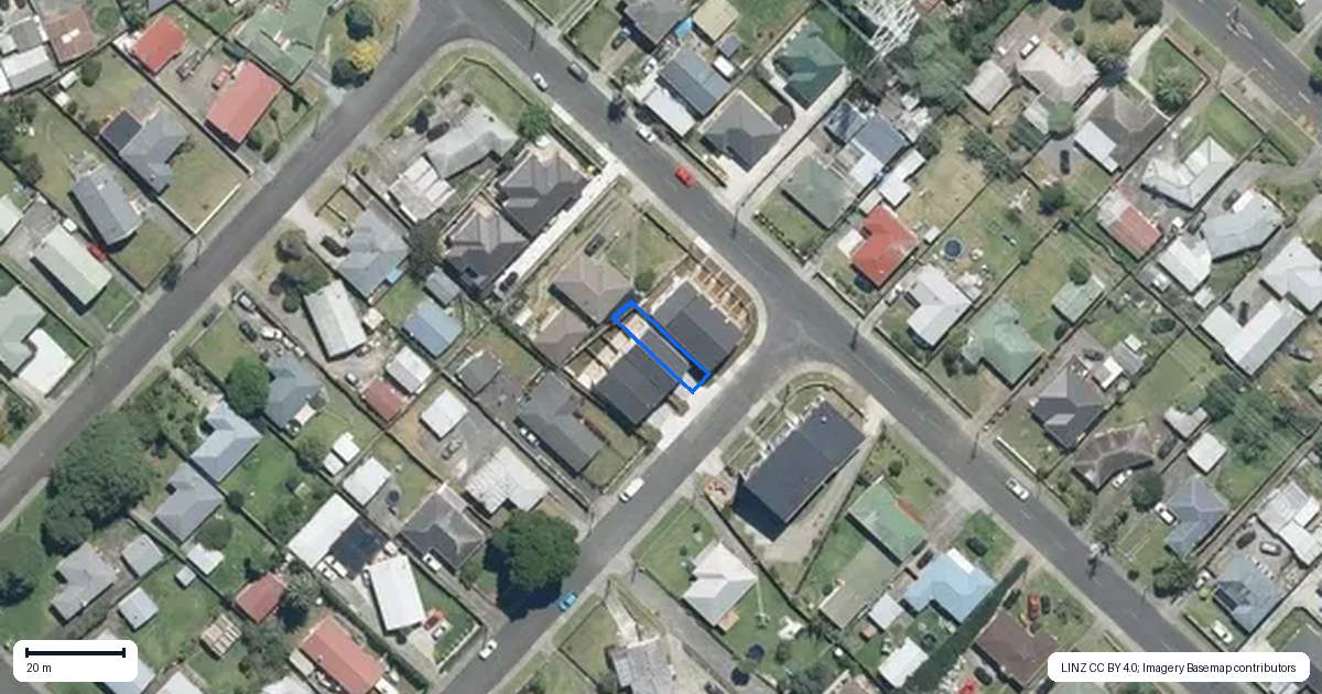 Property context map for 38 Whitley Crescent, Otara, Auckland