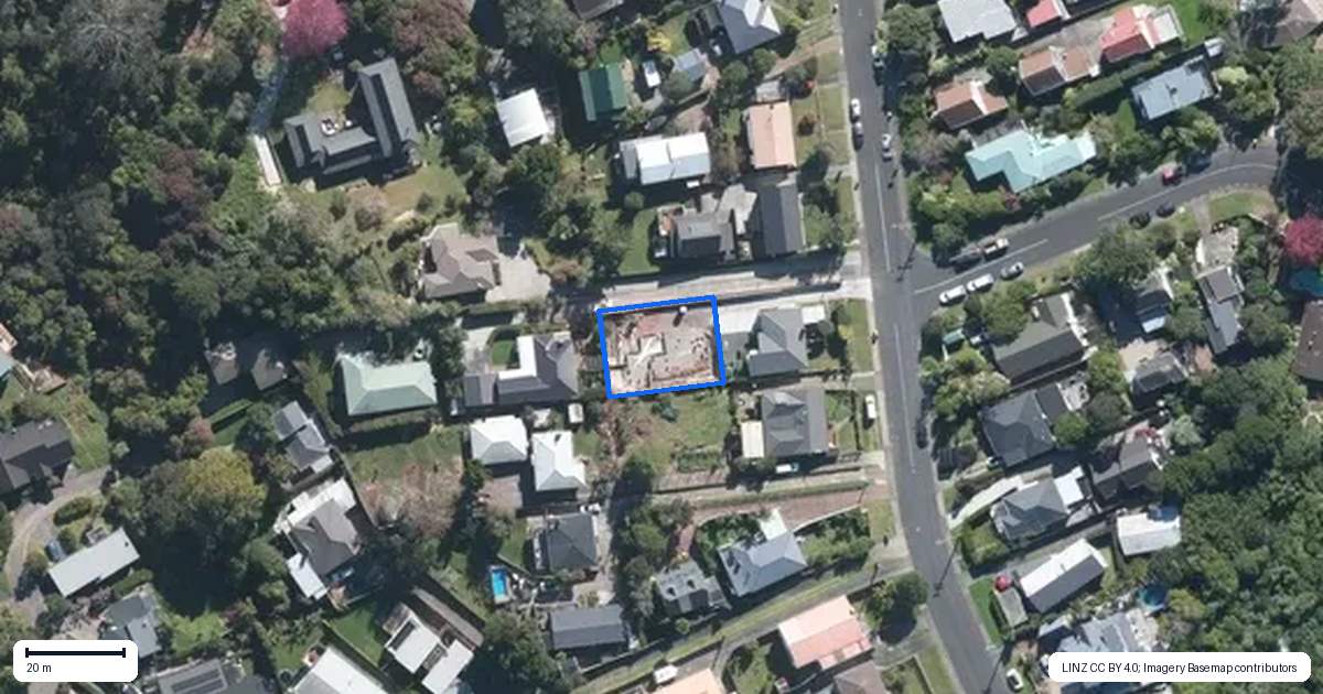 Property context map for 31A Kia Ora Road, Beach Haven, Auckland