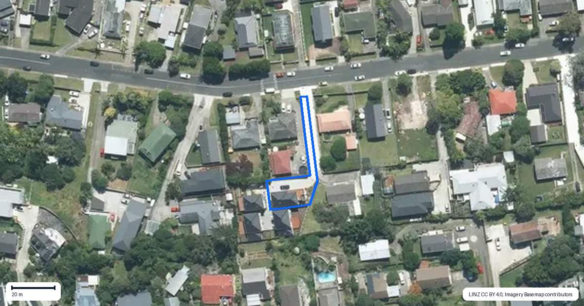 Property context map for 48A Awaruku Road, Torbay, Auckland