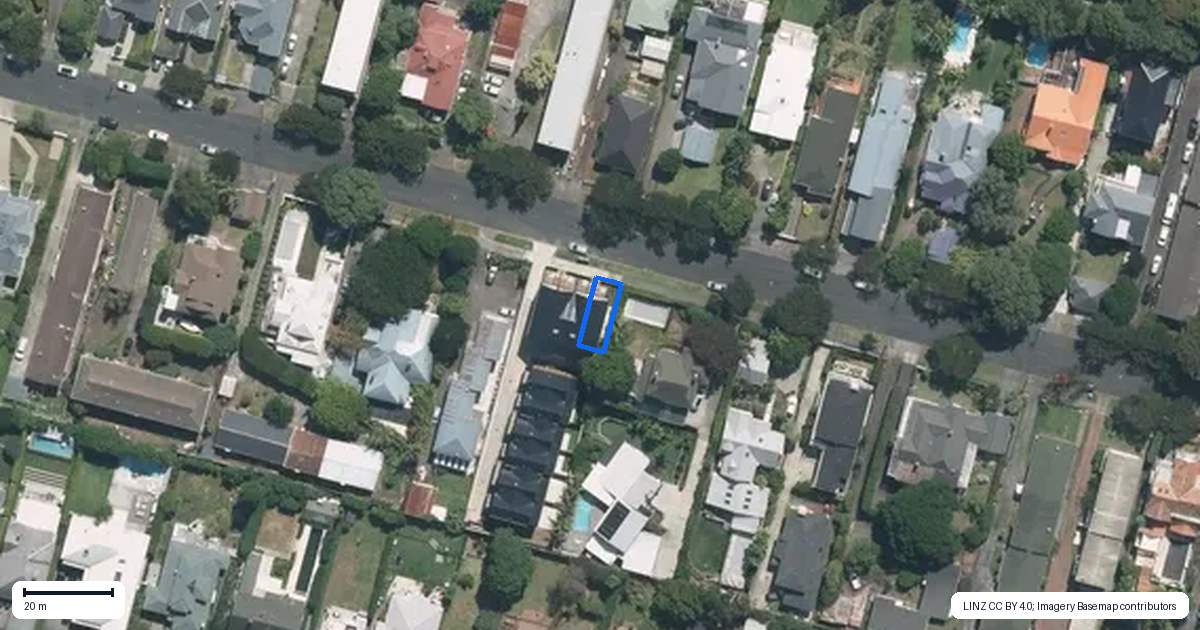 Property context map for 4/20 Fairview Road, Mount Eden, Auckland