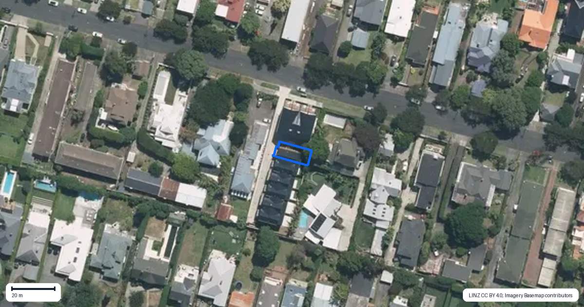 Property context map for 5/20 Fairview Road, Mount Eden, Auckland