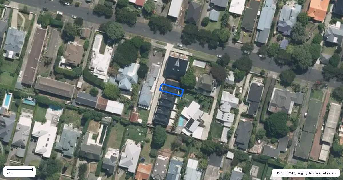 Property context map for 6/20 Fairview Road, Mount Eden, Auckland