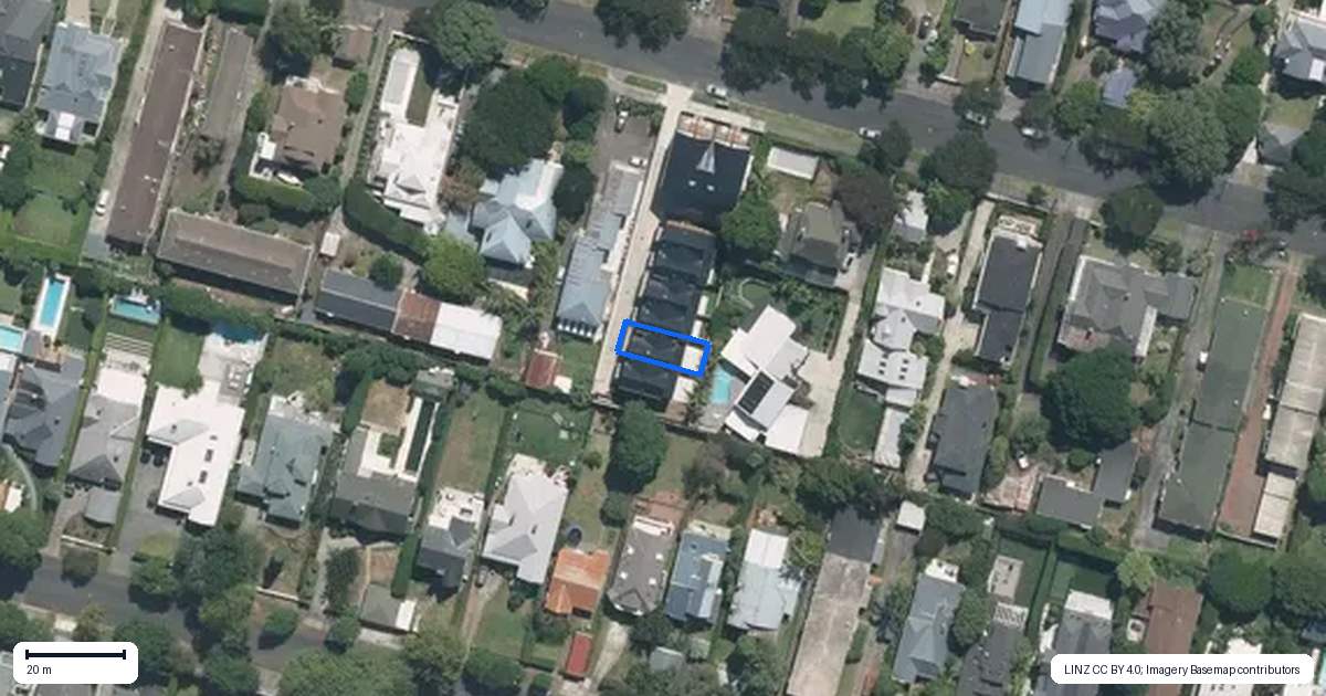Property context map for 9/20 Fairview Road, Mount Eden, Auckland