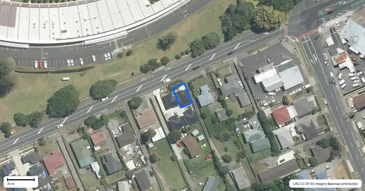 Property context map for 2/132 Browns Road, Manurewa, Auckland