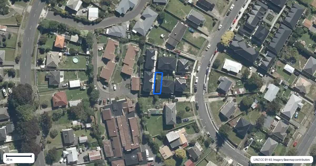 Property context map for 5/13 Biddle Crescent, Taita, Lower Hutt