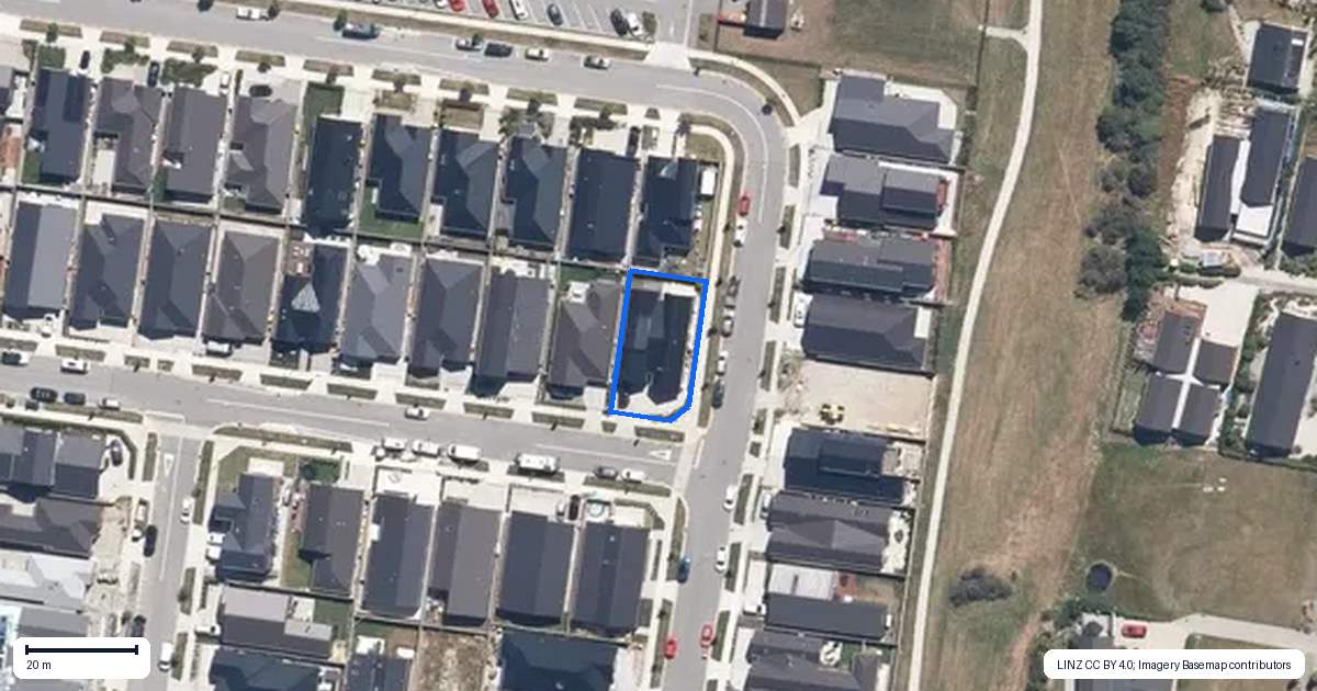 Property context map for 21 Waterfowl Road, Jacks Point, Queenstown