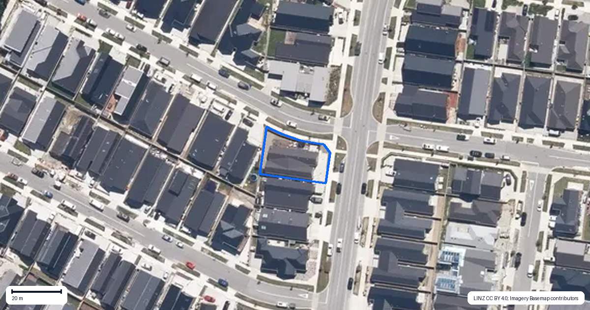 Property context map for 116 Howden Drive, Jacks Point, Queenstown