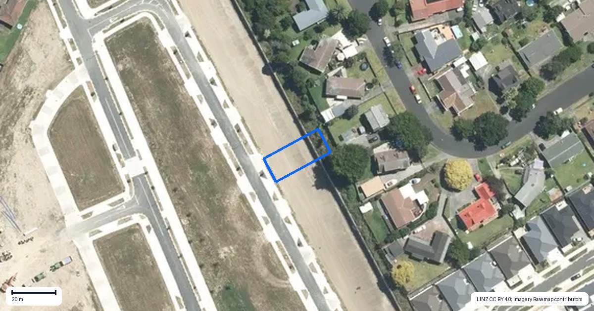 Property context map for 40 Bannockburn Road, Opaheke, Papakura