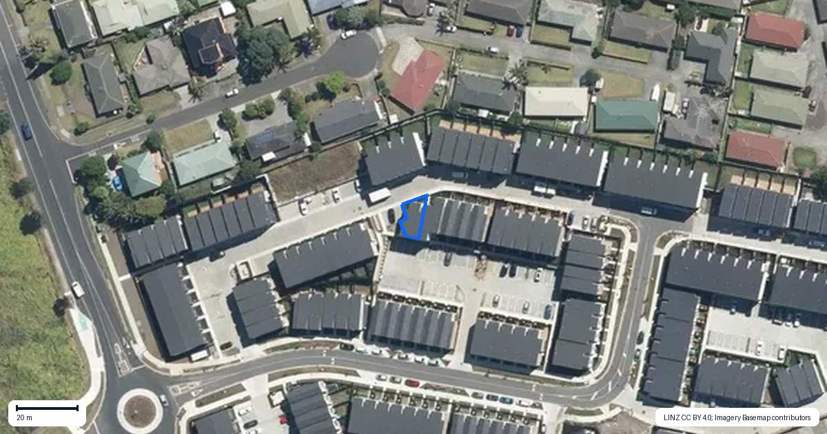 Property context map for 23 Tukari Lane, Mangere Bridge, Auckland