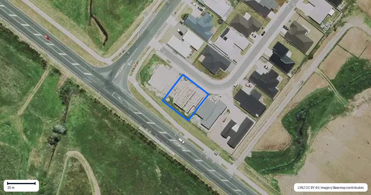 Property context map for 4 Korako Lane, Baverstock, Hamilton