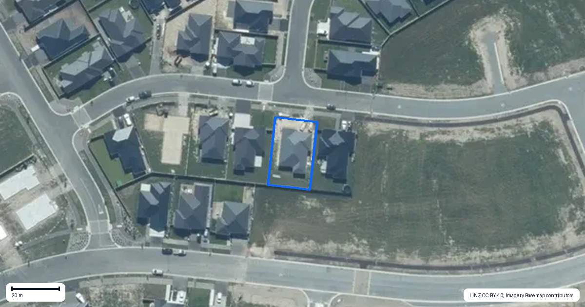 Property context map for 10 Vista Crescent, Rolleston