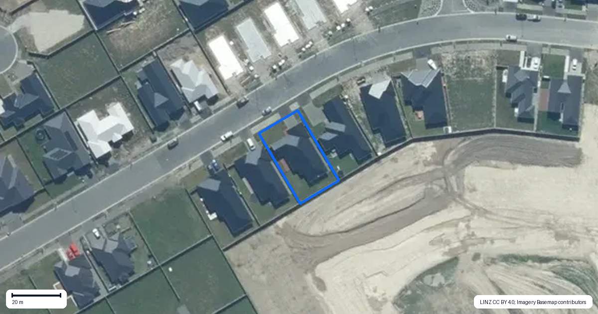 Property context map for 104 Ed Hillary Drive, Rolleston