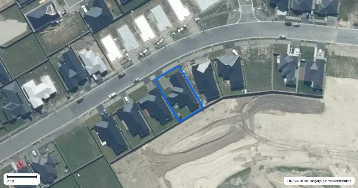 Property context map for 106 Ed Hillary Drive, Rolleston