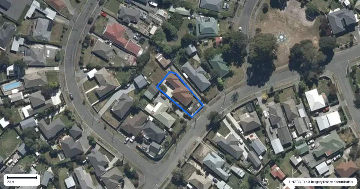 Property context map for 29 Twyford Street, Bishopdale, Christchurch