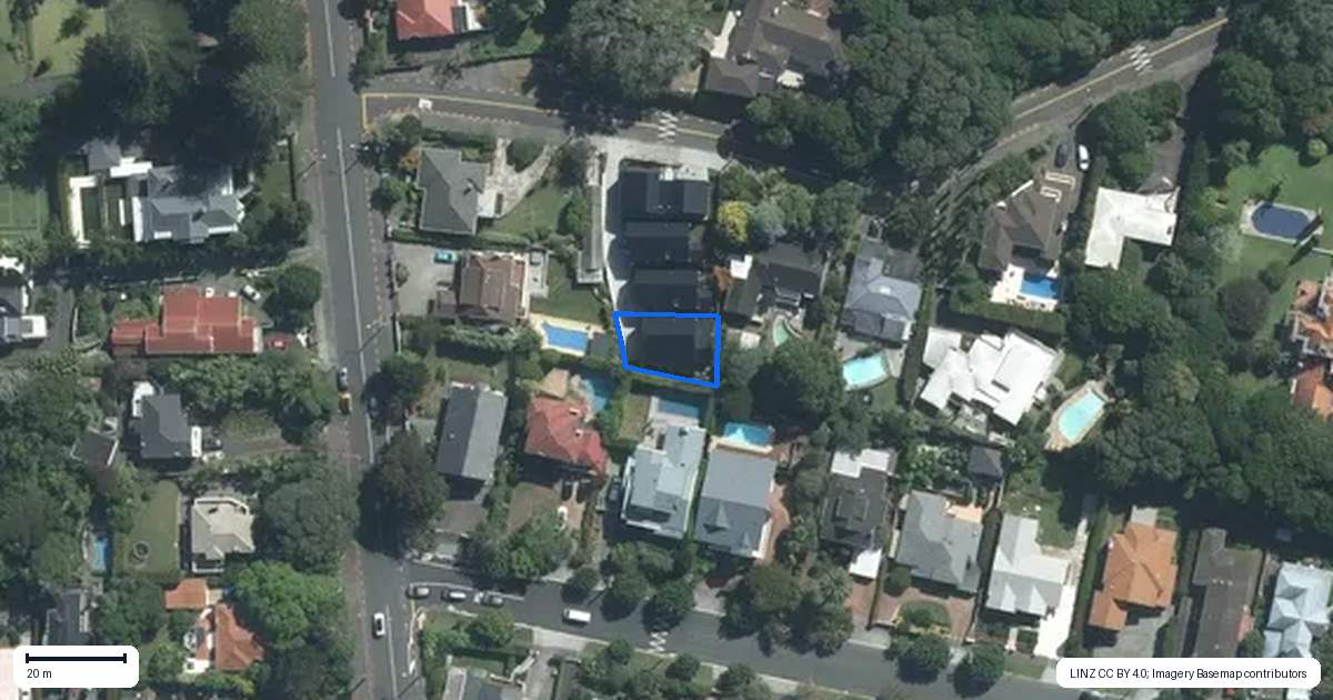 Property context map for 16D Withiel Drive, Epsom, Auckland