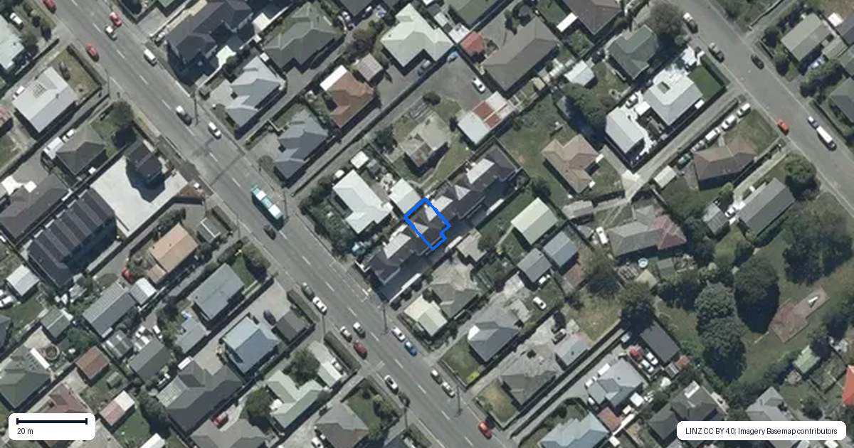 Property context map for 3/59 Amyes Road, Hornby, Christchurch