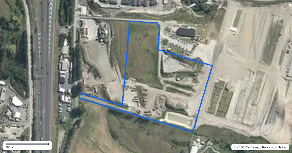 Property context map for 53 Small Road, Silverdale