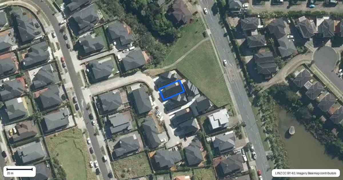 Property context map for 2A Allegro Way, Oteha, Auckland