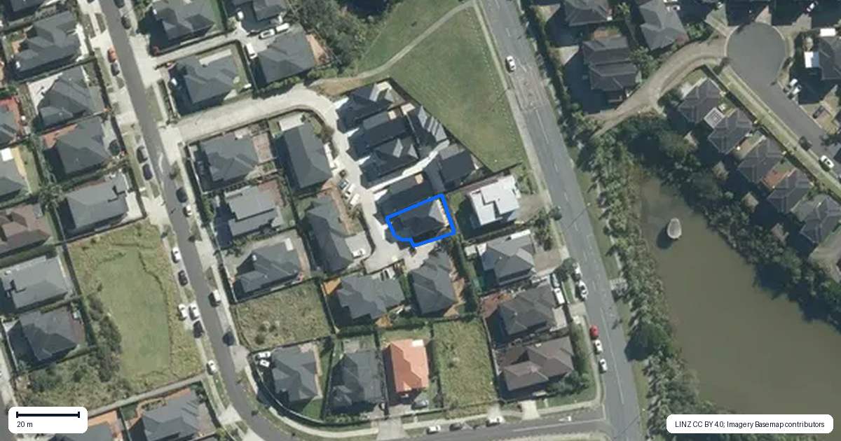 Property context map for 2F Allegro Way, Oteha, Auckland