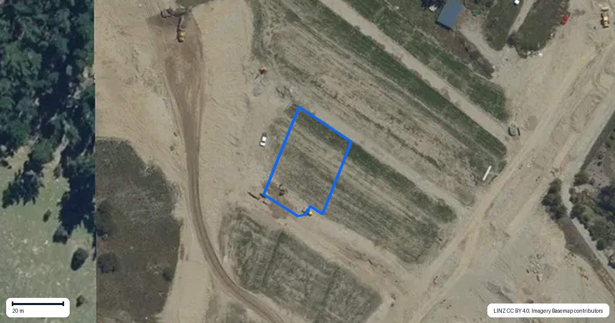 Property context map for 6 Midrun Lane, Luggate, Wanaka