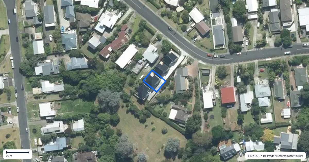 Property context map for 24B Killarney Avenue, Torbay, Auckland
