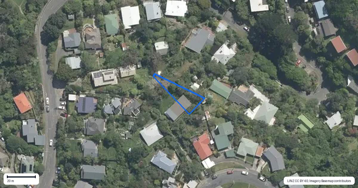 Property context map for 3/85 Warwick Street, Wilton, Wellington