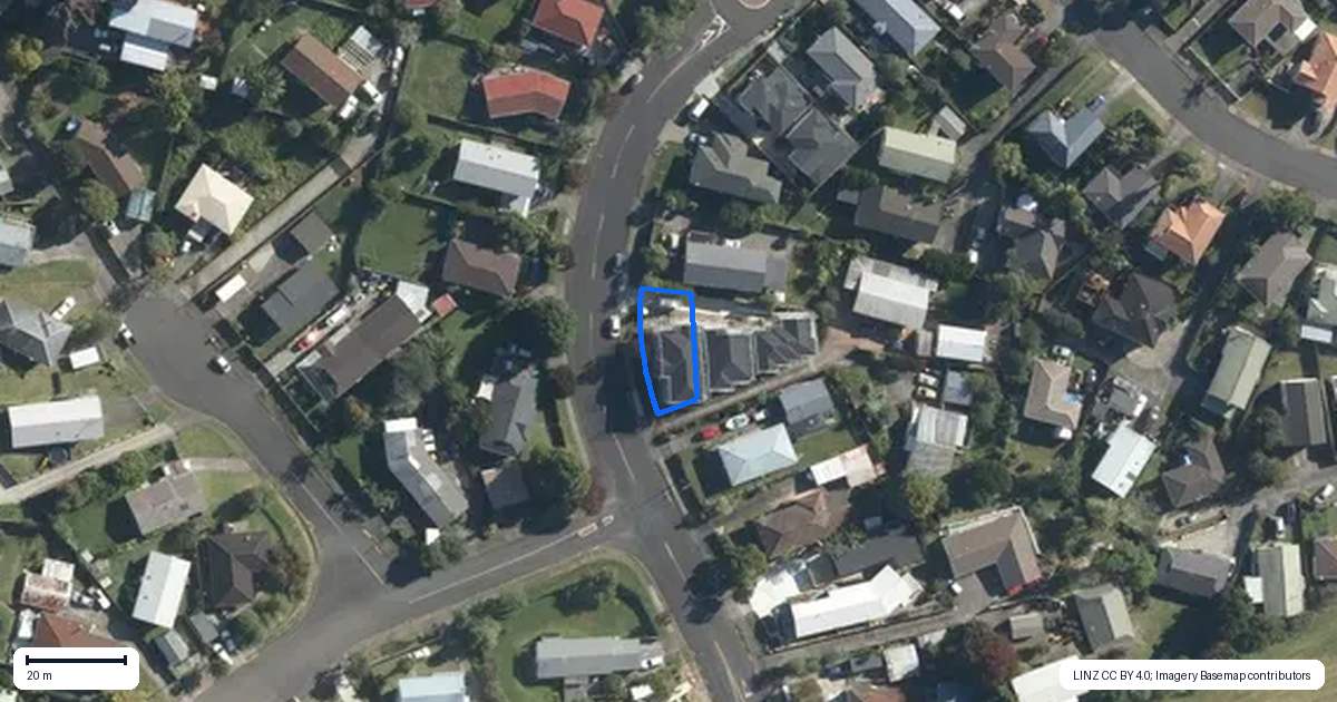Property context map for 31A Garton Drive, Massey, Auckland