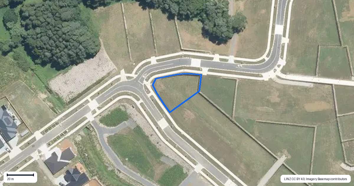 Property context map for 2 Spudman Rise, Pukekohe