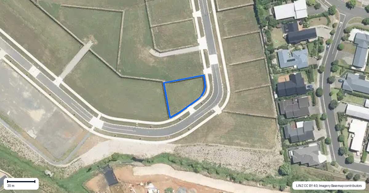Property context map for 41 Muster Road, Pukekohe