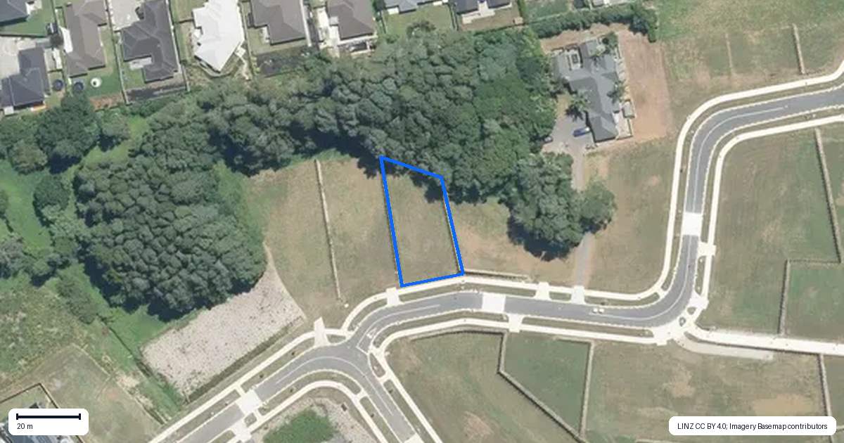 Property context map for 3 Spudman Rise, Pukekohe