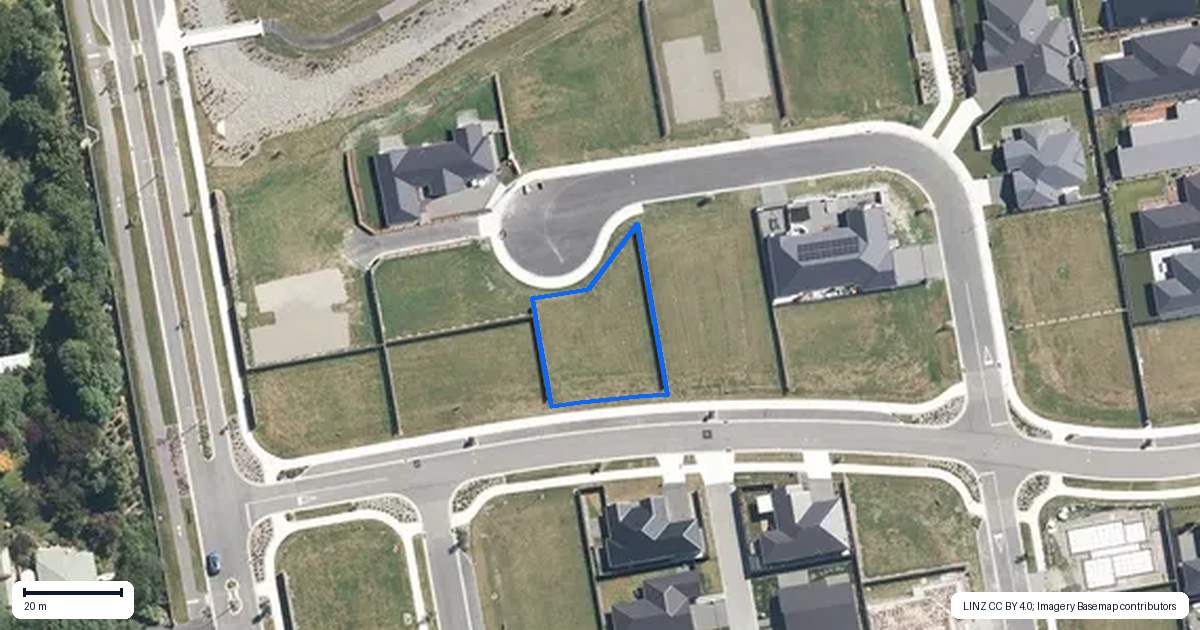 Property context map for 10 Steggall Road, Rangiora