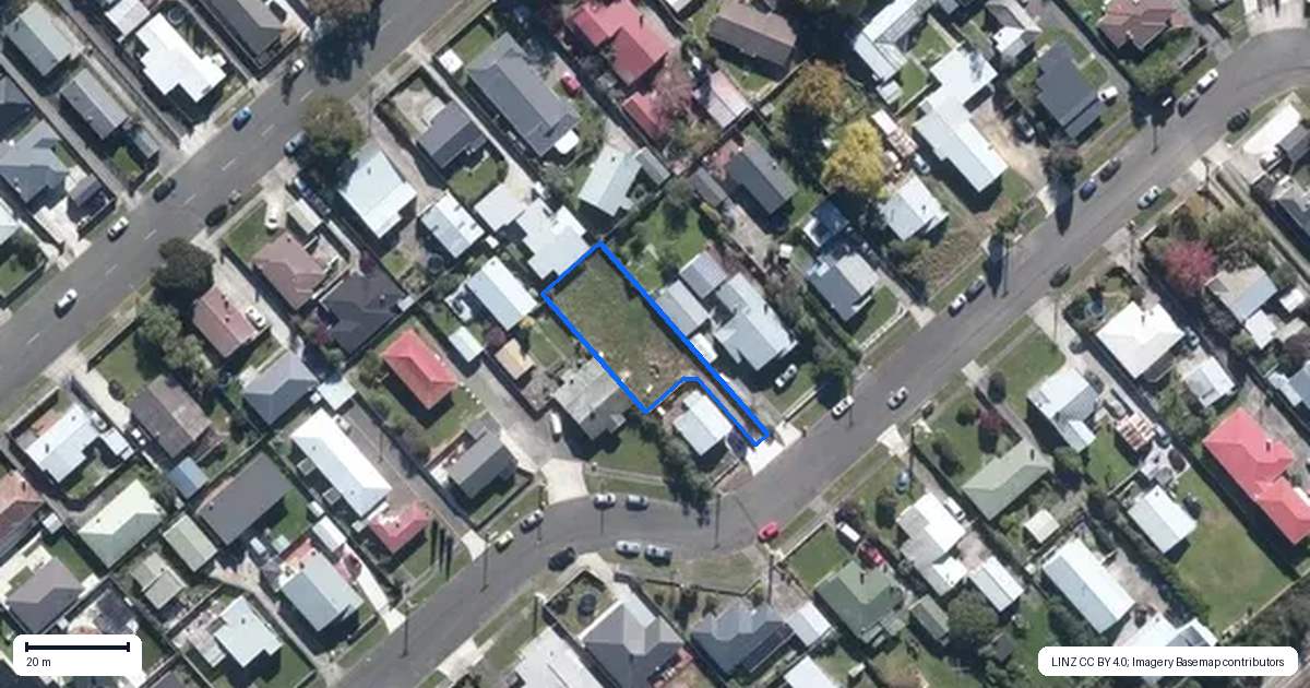 Property context map for 1/11 Seaforth Avenue, Milson, Palmerston North