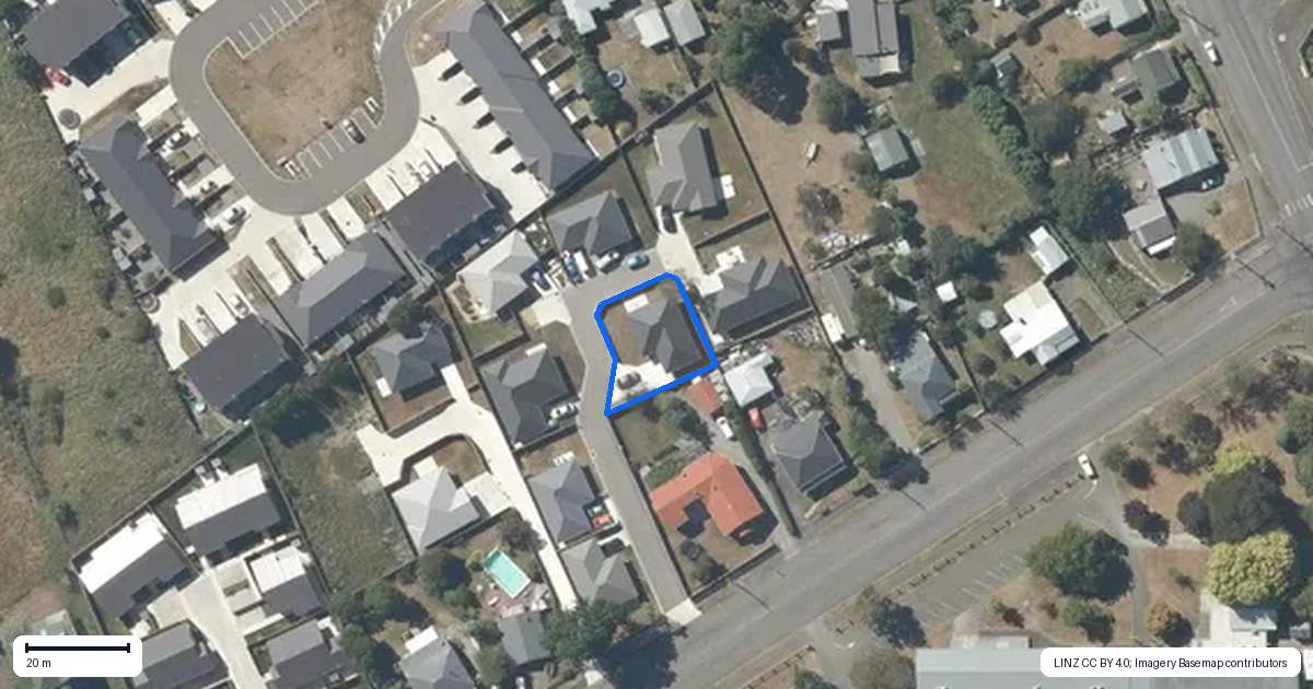 Property context map for 8/14 Makoura Road, Masterton