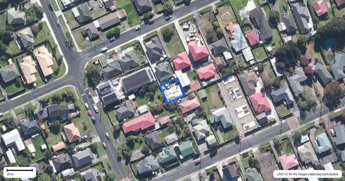 Property context map for 3C Paton Avenue, Te Atatu South, Auckland