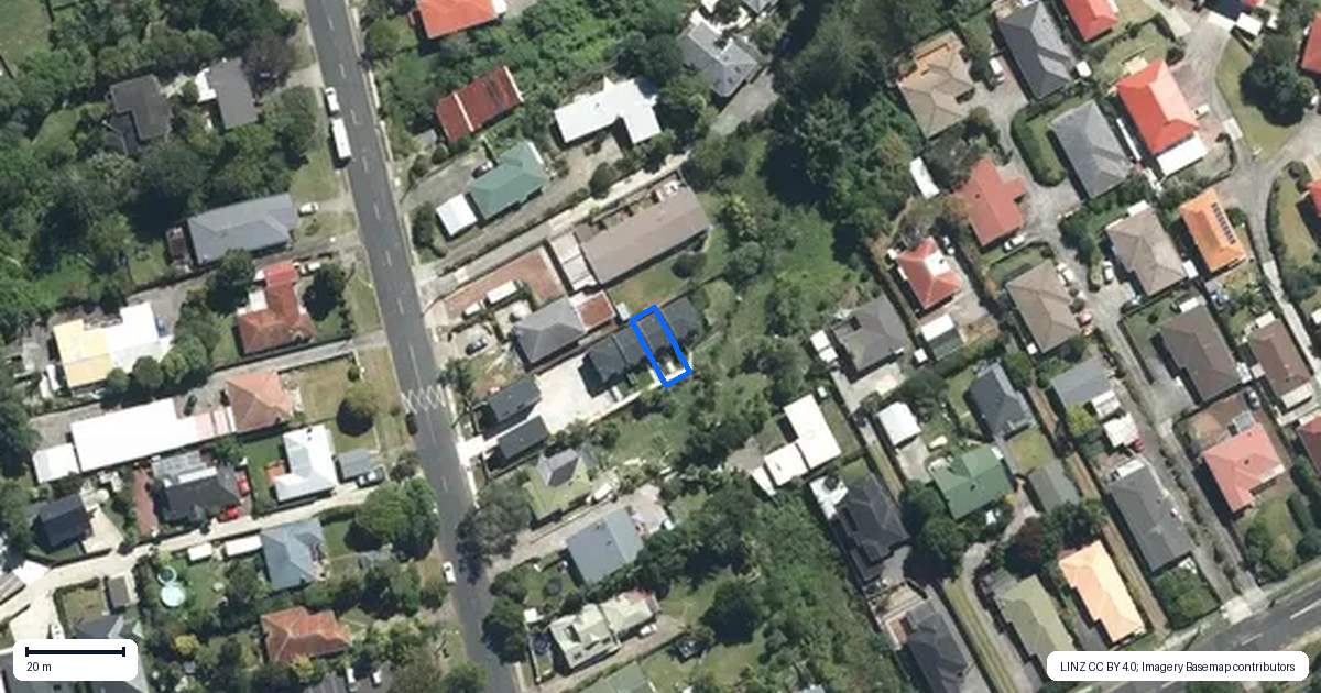 Property context map for 54E Parker Avenue, New Lynn, Auckland