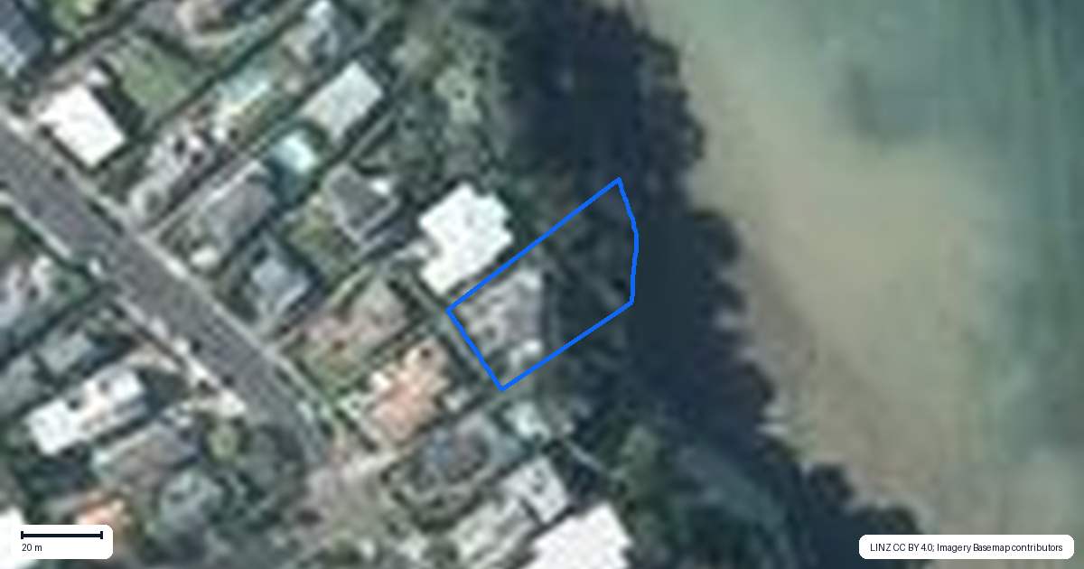 Property context map for 2/48A Seacliffe Avenue, Belmont, Auckland