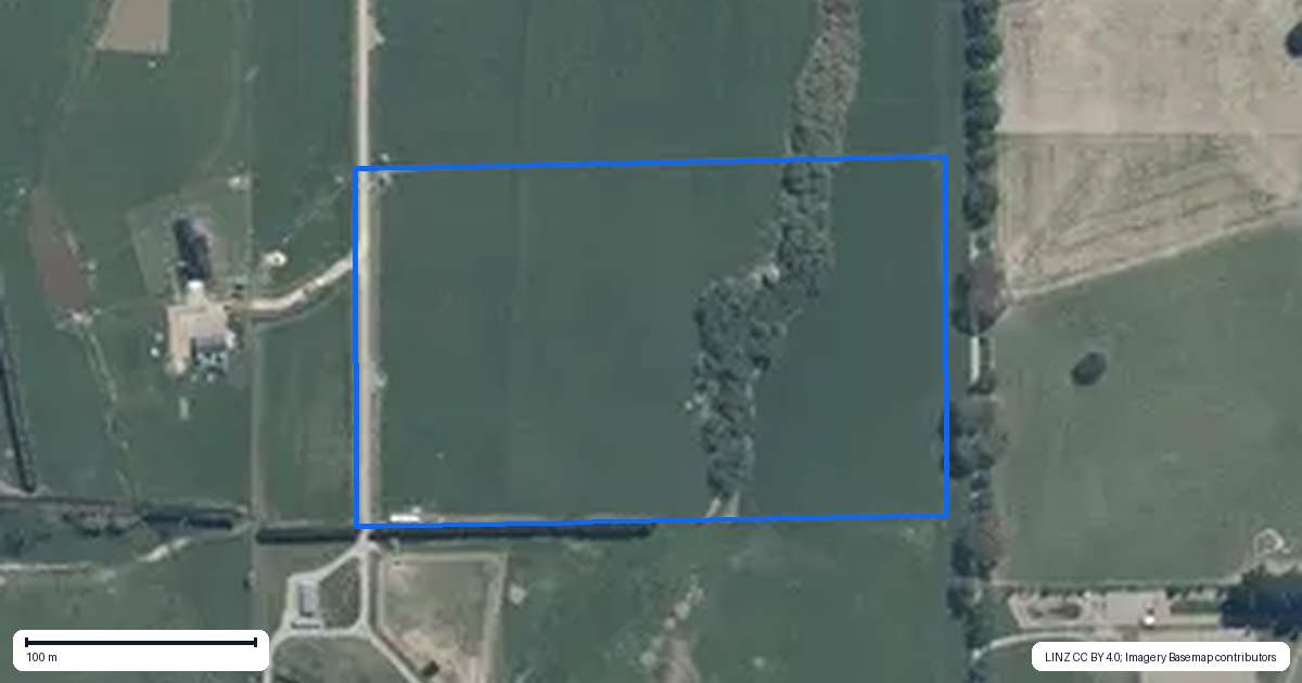 Property context map for 109 Chapel Road, Loburn