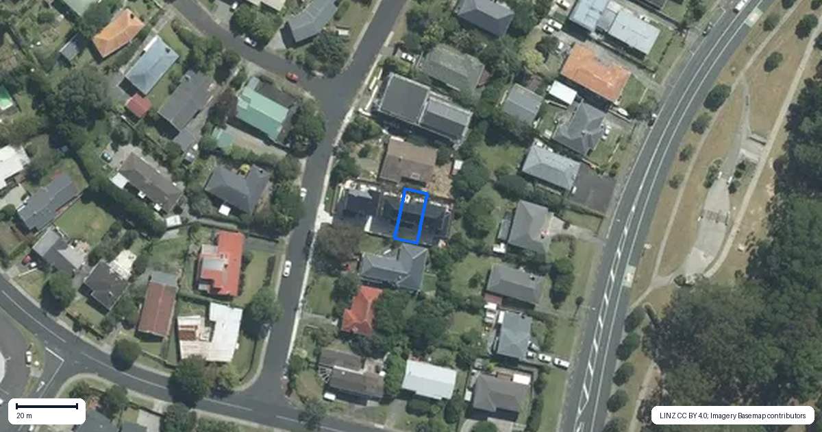 Property context map for 7C Catalina Crescent, Forrest Hill, Auckland