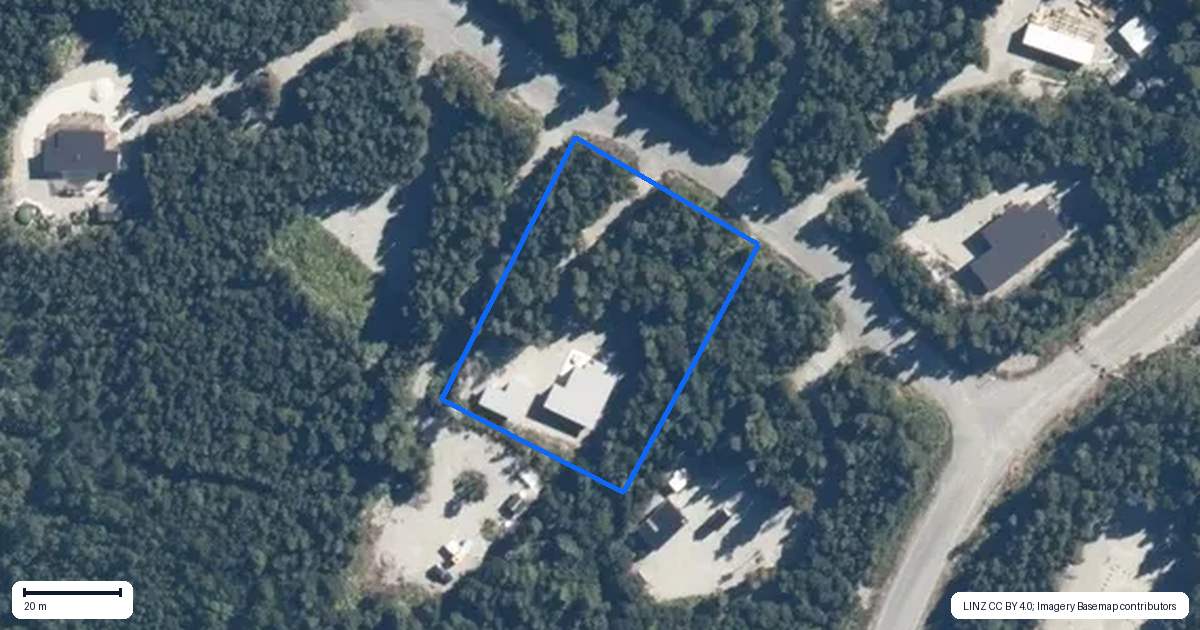 Property context map for 3 Sadler Place, Kumara Junction, Greymouth