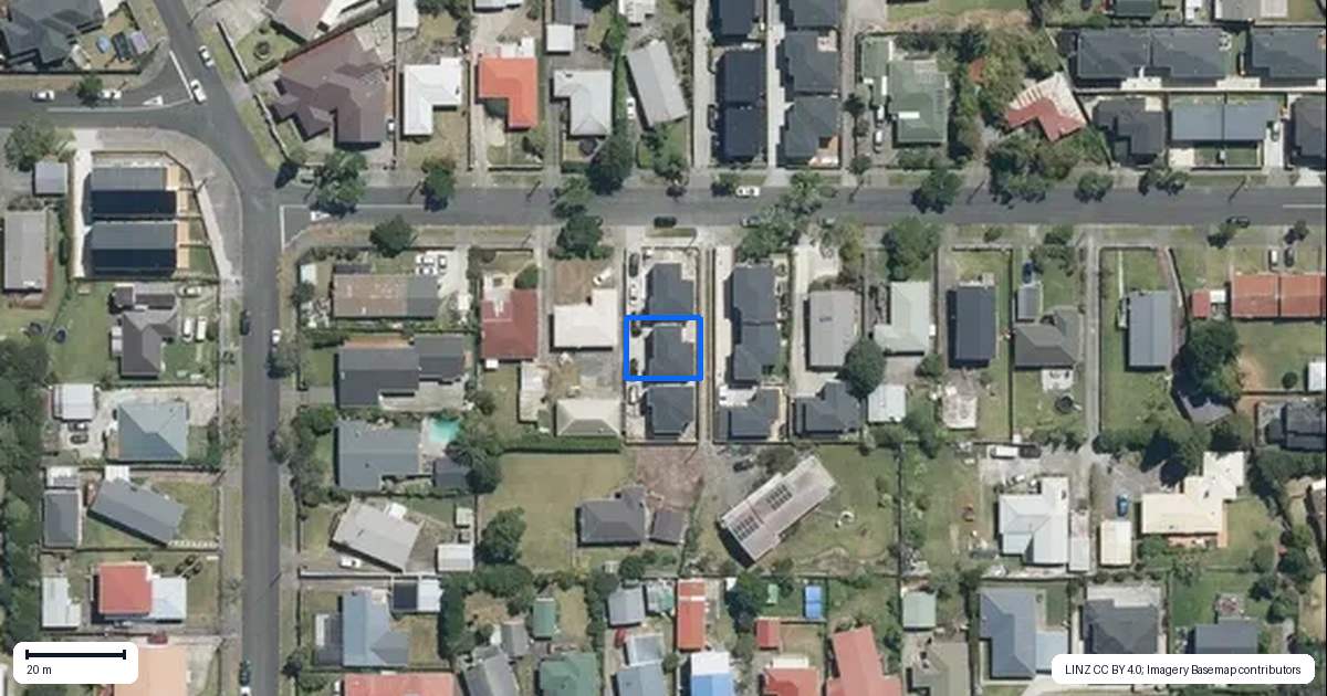 Property context map for 26B Addison Street, Blockhouse Bay, Auckland