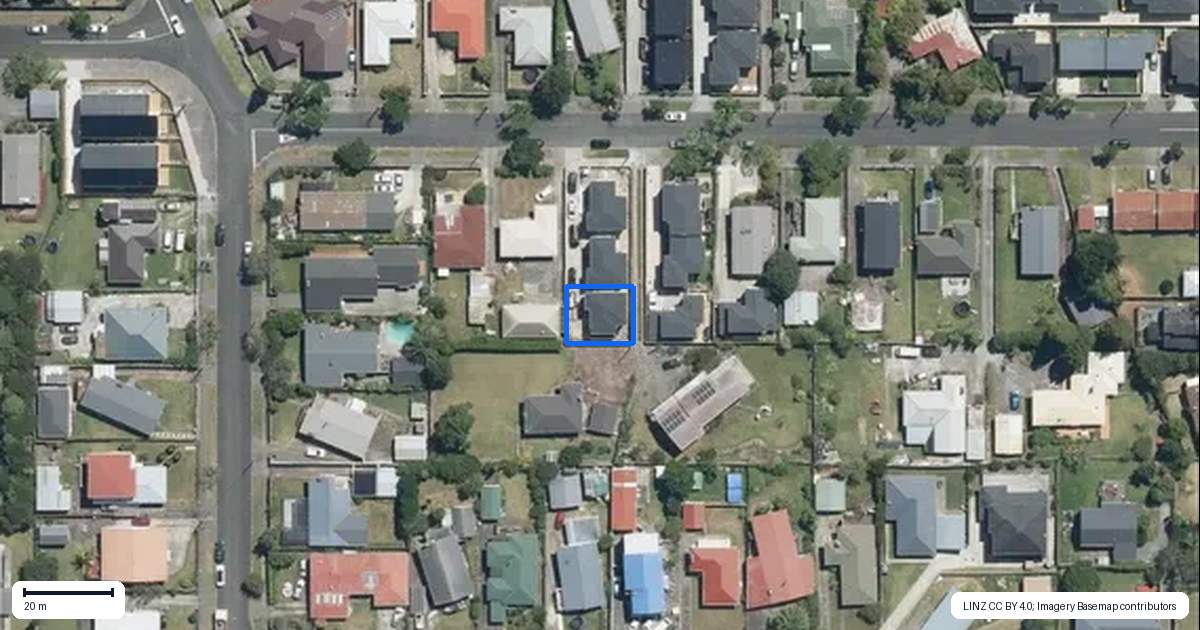 Property context map for 26C Addison Street, Blockhouse Bay, Auckland